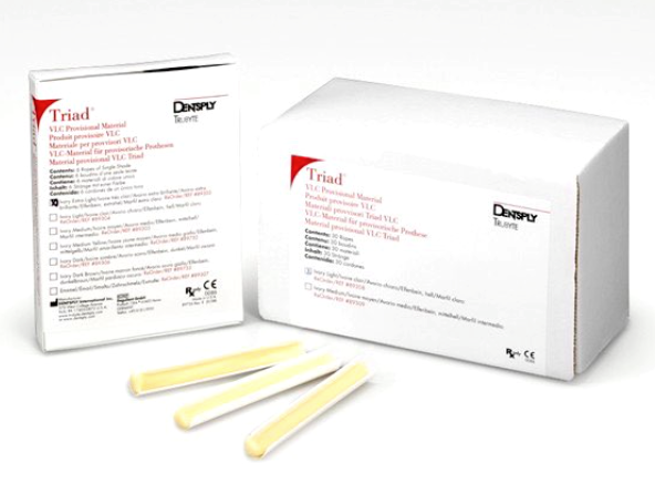 Replacing Triad Provisional Material provisional materials figure 1