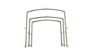efrver Child and adult rubber dam frames used to support the dam sheet during dental procedures.