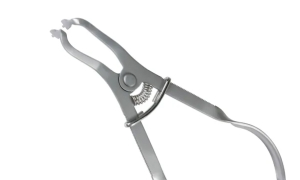 efrver Lightweight rubber dam forceps used to place and remove rubber dam clamps.