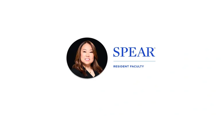 Spear Education Welcomes Dr. Julie Kwon to Resident Faculty