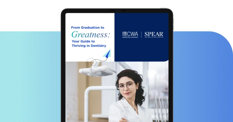 Spear and Cain Watters & Associates Partner To Equip New Dentists With the Tools for Career and Financial Success