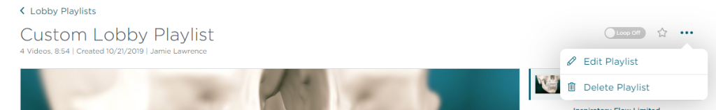 Customized Video Playlists User’s Guide SPearSupport customized video playlists users guide Fig.4