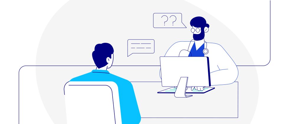 A discussion between the dentist and patient is important for understanding and using imaging as a visual explanation.