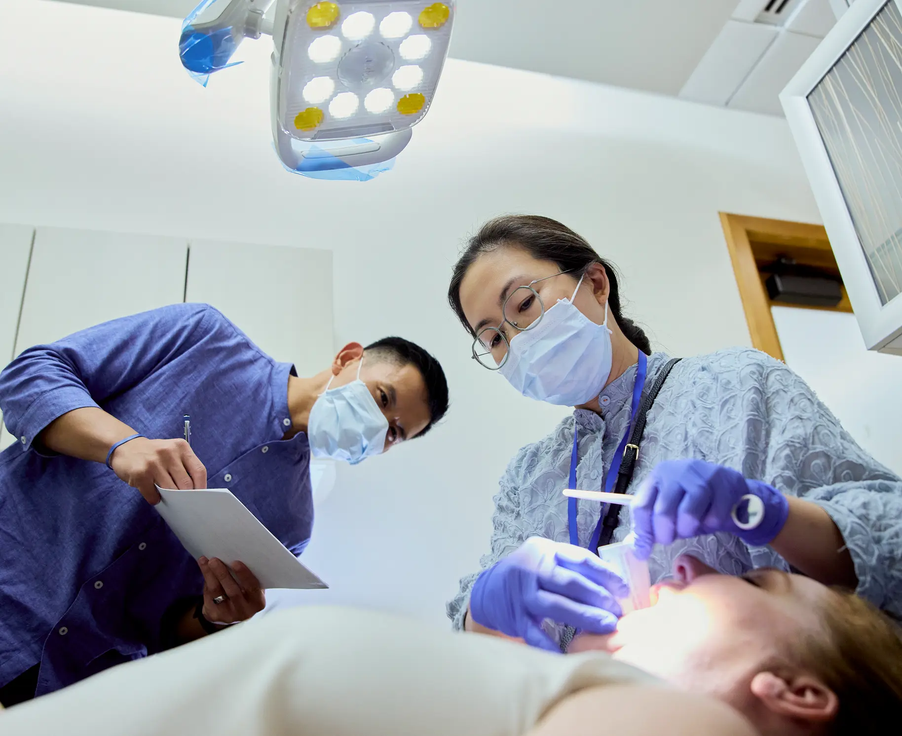A community committed to growth and excellence Great Dentistry isn't a standard to meet. It's a way of seeing.