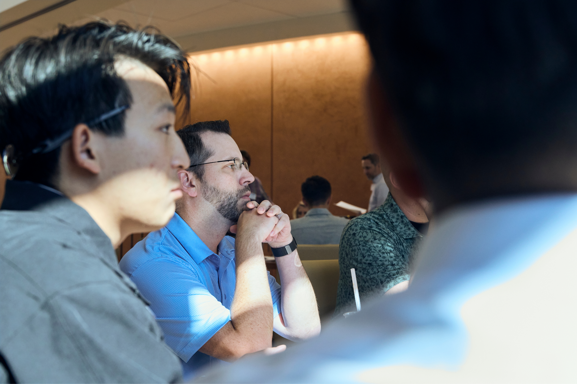 Dental professionals participating in a leadership and education workshop focused on clinical growth in DSOs, provider development, and clinical consistency across multiple locations.
