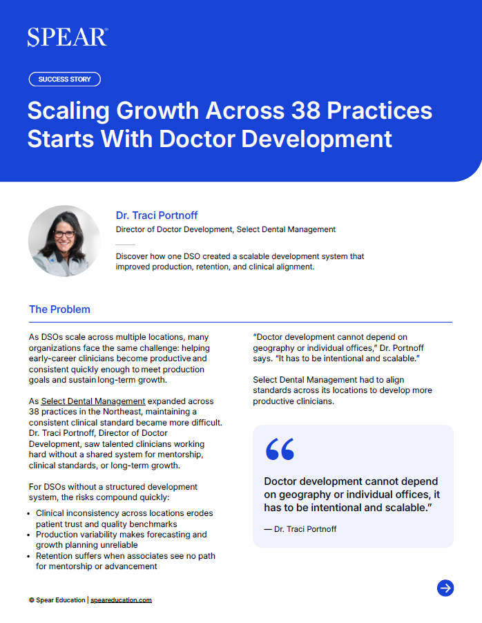 Success Stories scaling growth across 38 practices success story