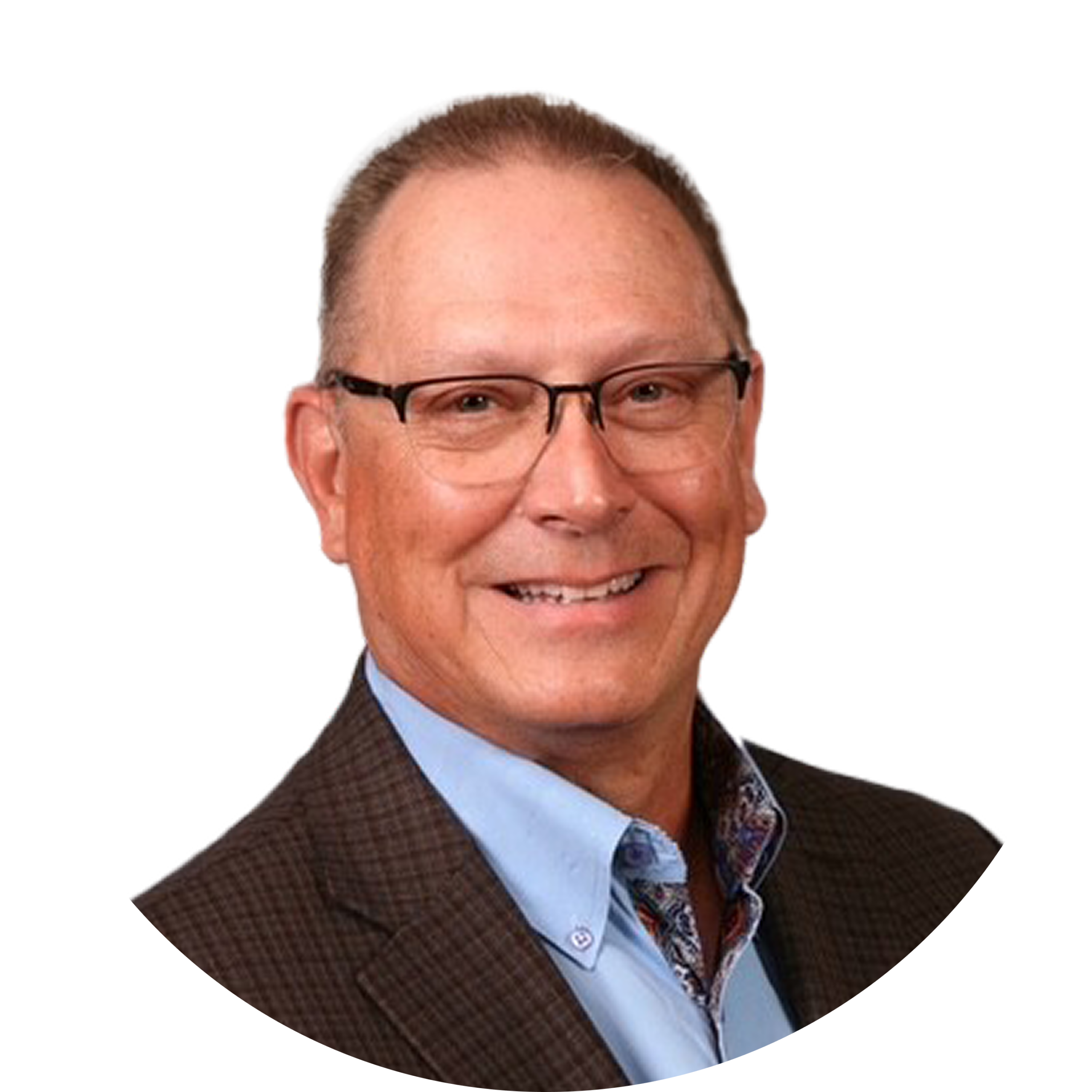 Dr. Ray Scott in circle scaled