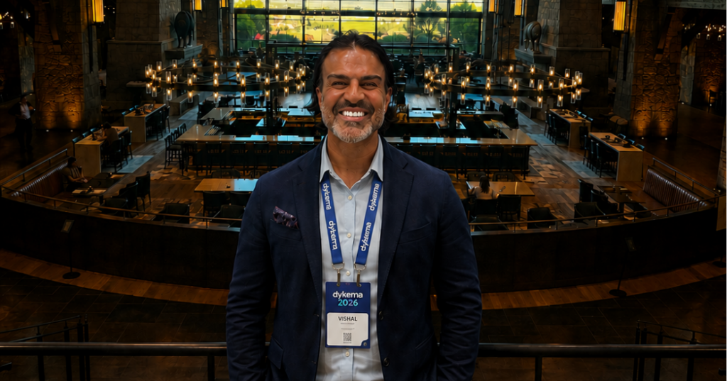 DSO Growth Strategy: The Future is Bright, But Value Levers are Changing Dr. Vishal Sharma at the 2026 Dykema Conference discussing DSO growth strategy