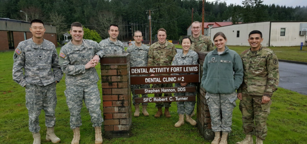 My Proven Path to Practice Ownership: What I Learned Path to practice ownership: Dr. Andy Janiga, second from left, with fellow U.S. Army dentists during his military service
